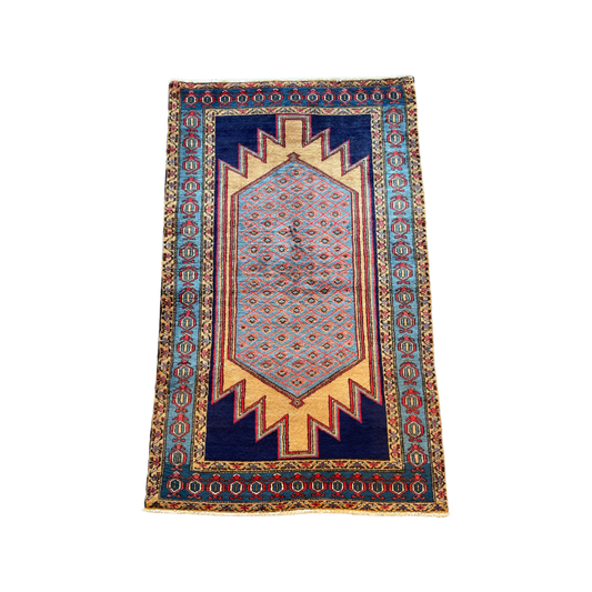 Handgeknoopt tapijt Mazlaghan