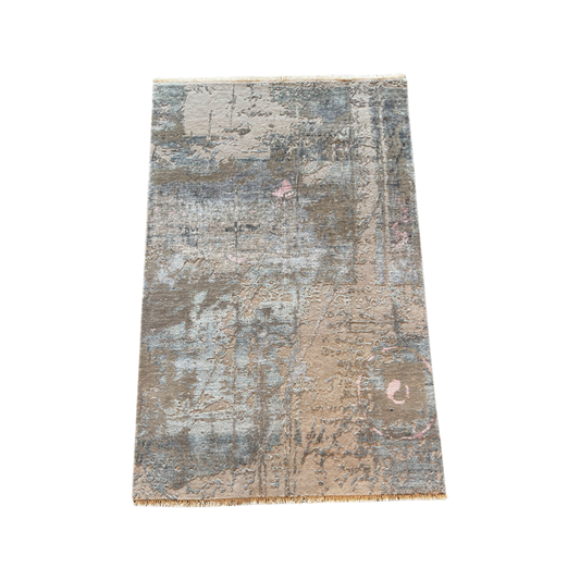 Handgeknoopt tapijt India