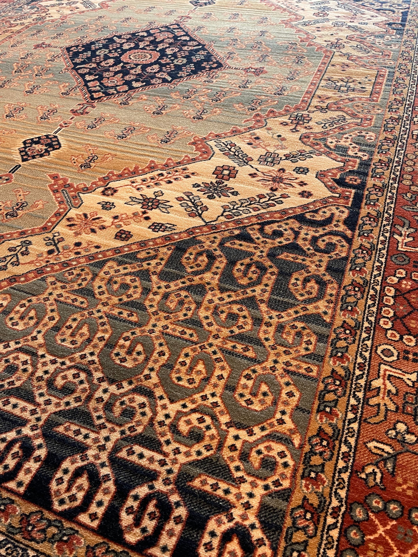 Machinaal geweven tapijt Mykonos