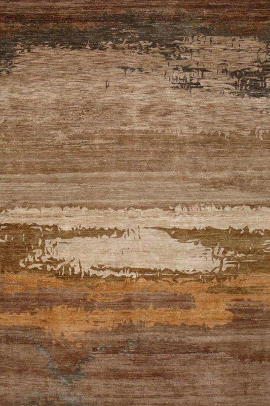 Hand-knotted carpet WAVE