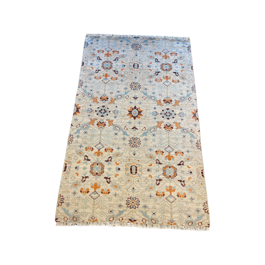 Handgeknoopt tapijt Single knot