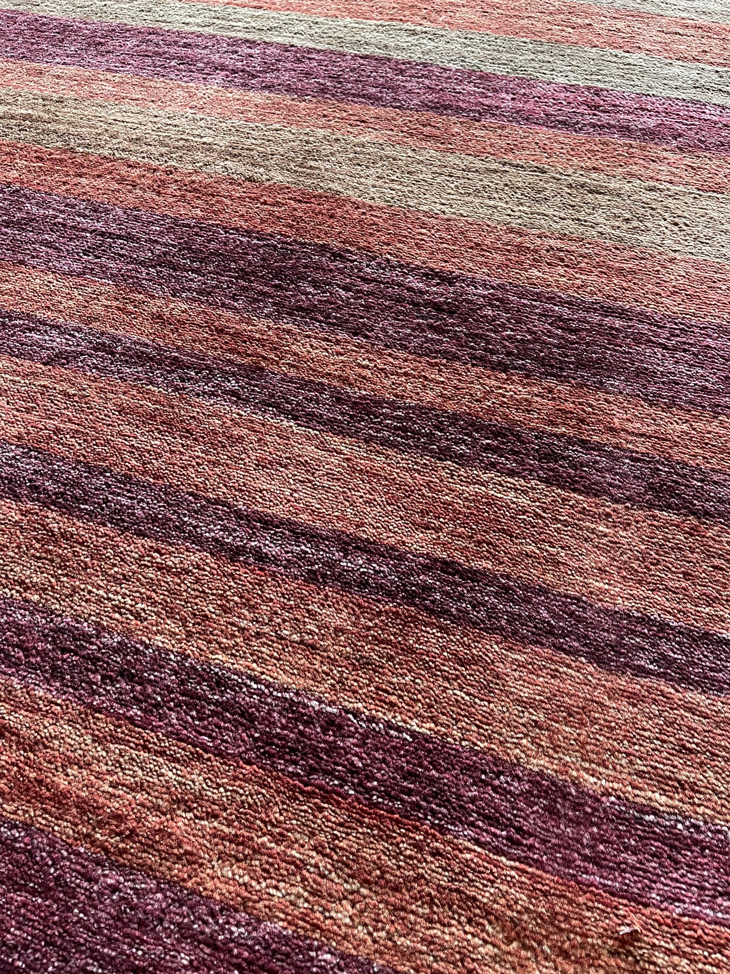 Handgeknoopt tapijt Single knot