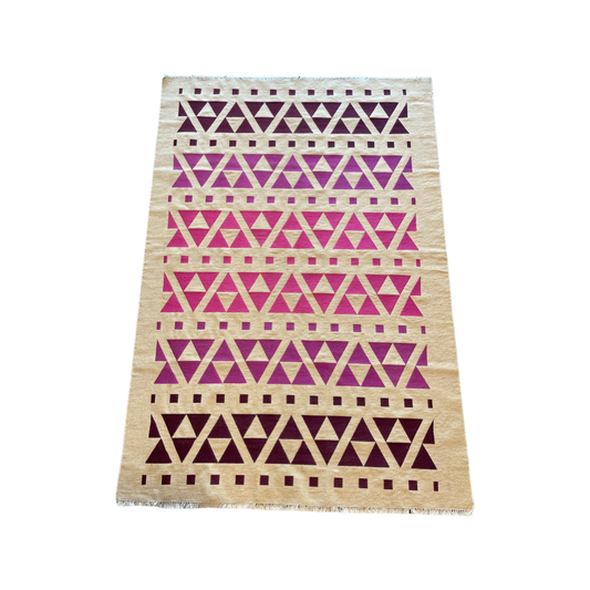 Trio de tapis tissés à la main