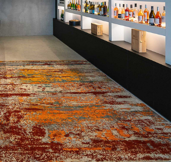 Handgeknoopt tapijt Aatish